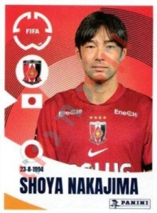 291 Shoya Nakajima – FIFA Club World Cup 2025 Panini