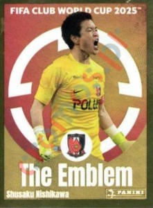 292 Shusaku Nishikawa (The Emblem) – FIFA Club World Cup 2025 Panini
