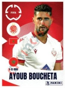 430 Ayoub Boucheta – FIFA Club World Cup 2025 Panini