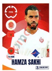 432 Hamza Sakhi – FIFA Club World Cup 2025 Panini