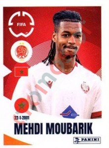 434 Mehdi Moubarik – FIFA Club World Cup 2025 Panini