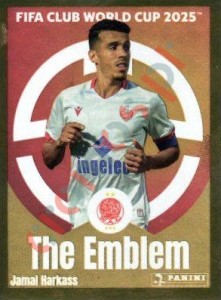436 Jamal Harkass (The Emblem) – FIFA Club World Cup 2025 Panini