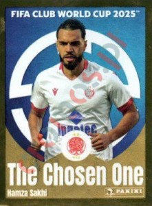 439 Hamza Sakhi (The Chosen One) – FIFA Club World Cup 2025 Panini