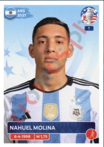 ARG10 Nahuel Molina – Copa America 2024 Panini