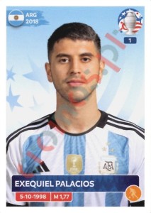 ARG12 Exequiel Palacios – Copa America 2024 Panini