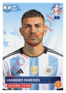 ARG13 Leandro Paredes – Copa America 2024 Panini