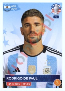ARG14 Rodrigo De Paul – Copa America 2024 Panini