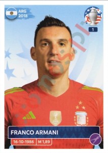 ARG4 Franco Armani – Copa America 2024 Panini