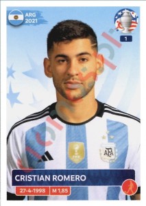 ARG6 Cristian Romero – Copa America 2024 Panini