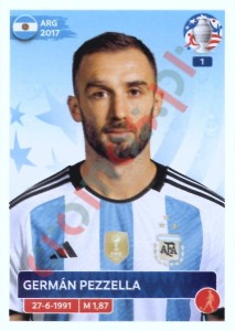 ARG7 Germán Pezzella – Copa America 2024 Panini
