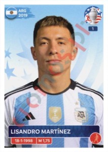 ARG8 Lisandro Martínez – Copa America 2024 Panini