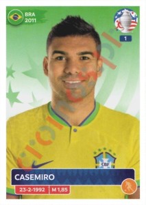 BRA13 Casemiro – Copa America 2024 Panini