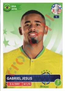 BRA20 Gabriel Jesus – Copa America 2024 Panini