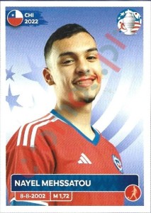 CHI11 Nayel Mehssatou – Copa America 2024 Panini