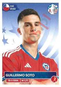 CHI12 Guillermo Soto – Copa America 2024 Panini