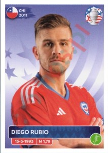 CHI19 Diego Rubio – Copa America 2024 Panini