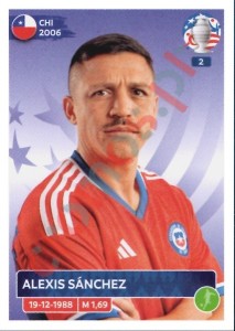 CHI21 Alexis Sánchez – Copa America 2024 Panini