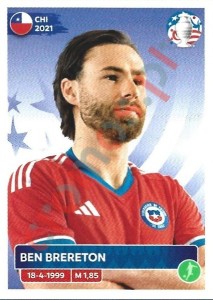CHI22 Ben Brereton Díaz – Copa America 2024 Panini