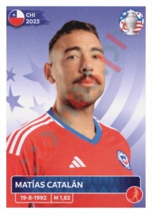 CHI9 Matías Catalán – Copa America 2024 Panini