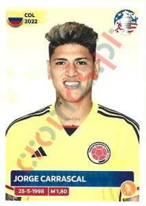 COL12 Jorge Carrascal – Copa America 2024 Panini