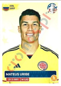 COL15 Mateus Uribe – Copa America 2024 Panini