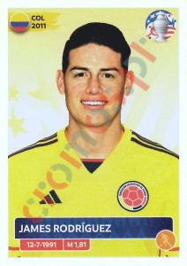 COL18 James Rodríguez – Copa America 2024 Panini
