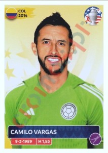 COL4 Camilo Vargas – Copa America 2024 Panini