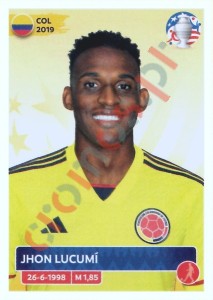 COL8 Jhon Lucumí – Copa America 2024 Panini