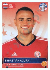 CRC18 Sebastián Acuña – Copa America 2024 Panini