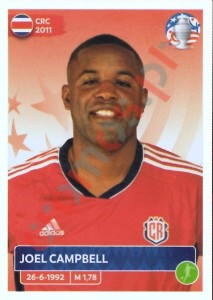 CRC22 Joel Campbell – Copa America 2024 Panini