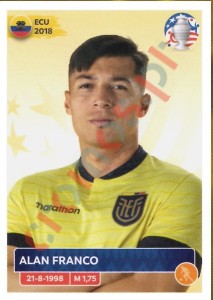 ECU12 Alan Franco – Copa America 2024 Panini