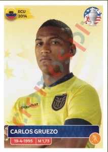 ECU14 Carlos Gruezo – Copa America 2024 Panini