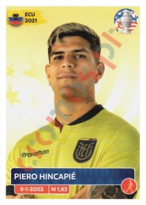 ECU5 Piero Hincapié – Copa America 2024 Panini