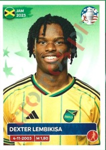 JAM9 Dexter Lembikisa – Copa America 2024 Panini