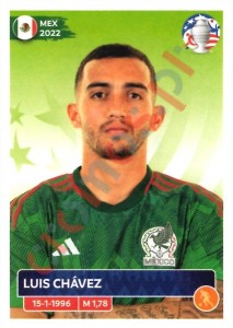 MEX13 Luis Chávez – Copa America 2024 Panini