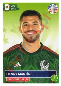 MEX19 Henry Martín – Copa America 2024 Panini