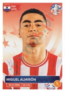 PAR15 Miguel Almirón – Copa America 2024 Panini