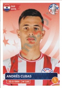 PAR17 Andrés Cubas – Copa America 2024 Panini