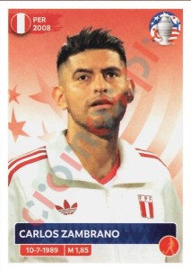 PER6 Carlos Zambrano – Copa America 2024 Panini
