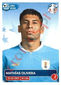 URU11 Mathías Olivera – Copa America 2024 Panini
