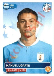 URU12 Manuel Ugarte – Copa America 2024 Panini