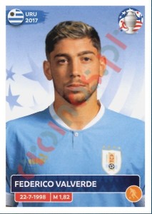 URU13 Federico Valverde – Copa America 2024 Panini