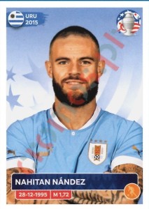 URU16 Nahitan Nández – Copa America 2024 Panini
