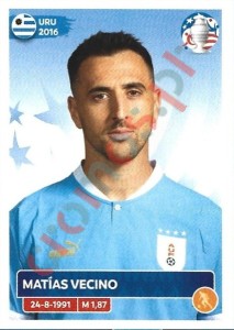 URU17 Matías Vecino – Copa America 2024 Panini