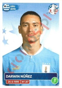 URU21 Darwin Núñez – Copa America 2024 Panini