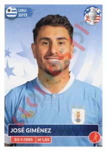 URU6 José María Giménez – Copa America 2024 Panini