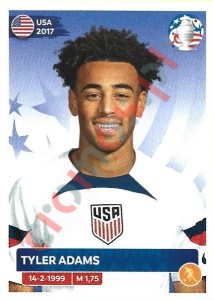 USA12 Tyler Adams – Copa America 2024 Panini