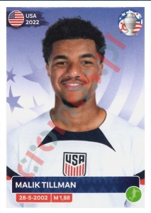 USA19 Malik Tillman – Copa America 2024 Panini