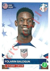 USA21 Folarin Balogun – Copa America 2024 Panini