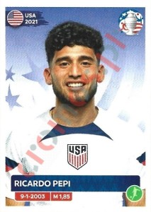 USA22 Ricardo Pepi – Copa America 2024 Panini